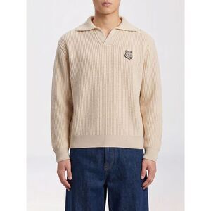 Maison Kitsune Polo Shirt Men Cream